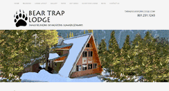 Desktop Screenshot of beartraplodge.com